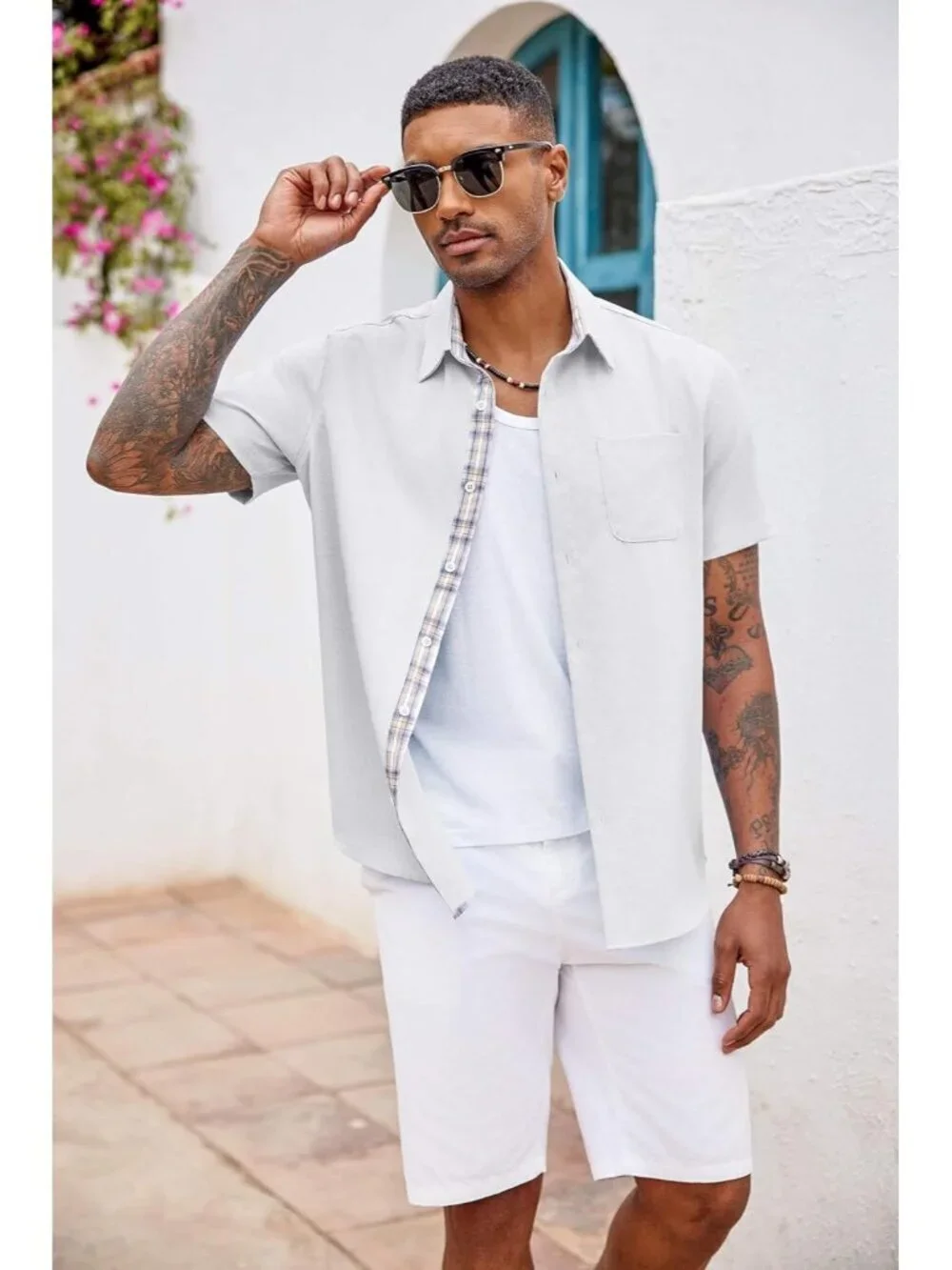 N/A mens button